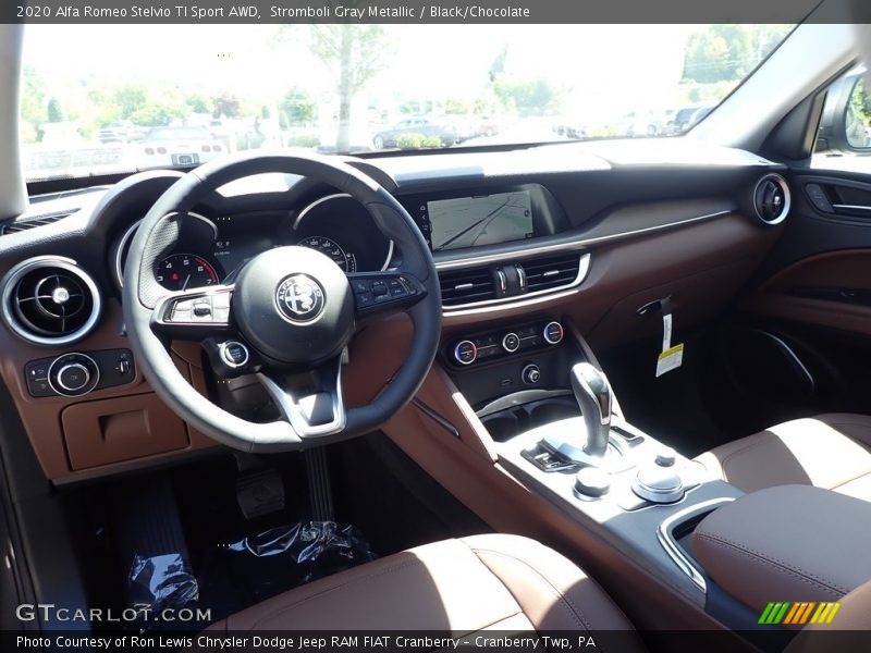 Dashboard of 2020 Stelvio TI Sport AWD