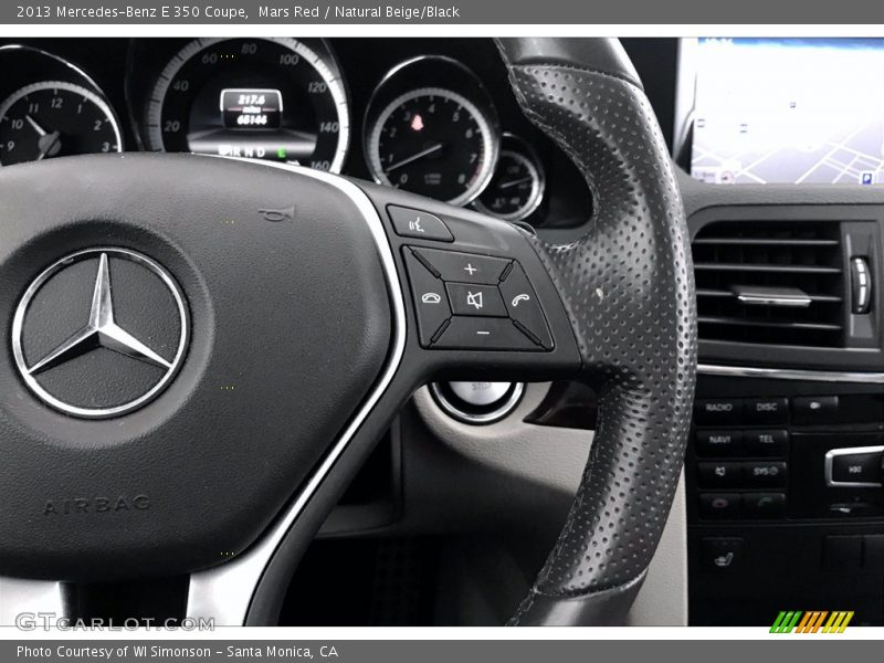 Mars Red / Natural Beige/Black 2013 Mercedes-Benz E 350 Coupe