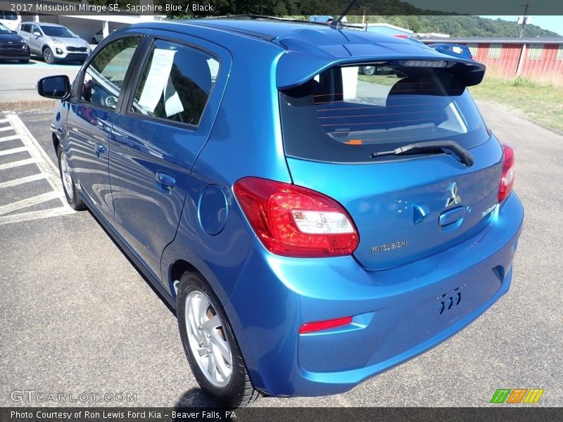  2017 Mirage SE Sapphire Blue