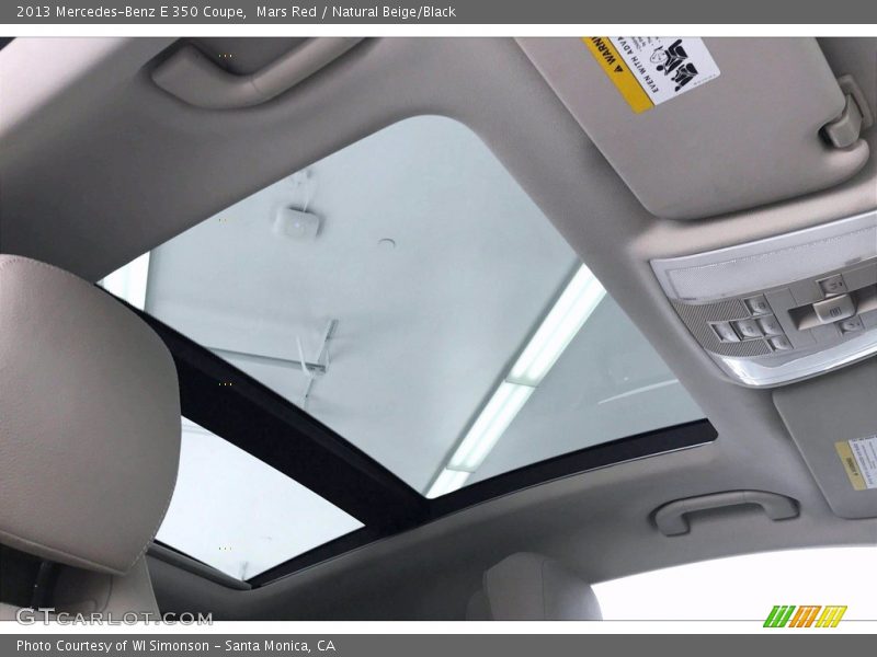 Mars Red / Natural Beige/Black 2013 Mercedes-Benz E 350 Coupe