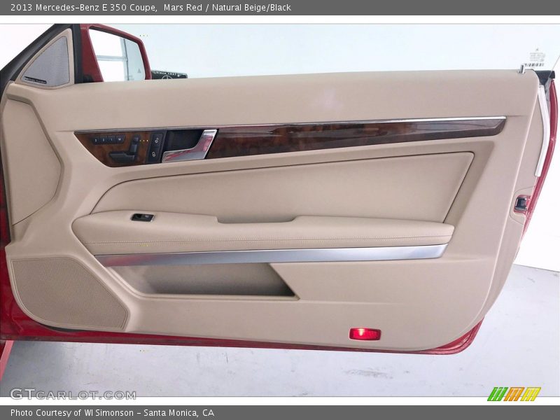 Mars Red / Natural Beige/Black 2013 Mercedes-Benz E 350 Coupe