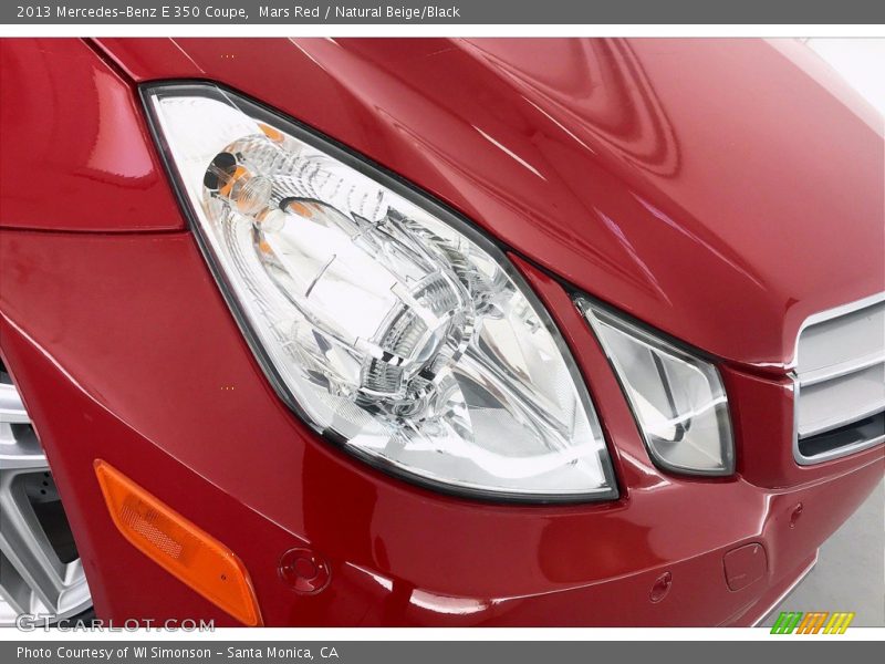 Mars Red / Natural Beige/Black 2013 Mercedes-Benz E 350 Coupe