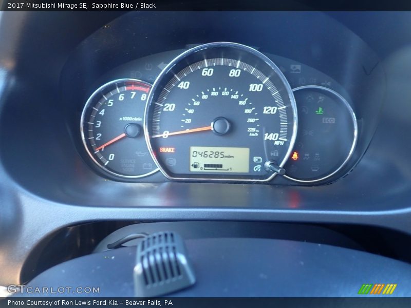  2017 Mirage SE SE Gauges