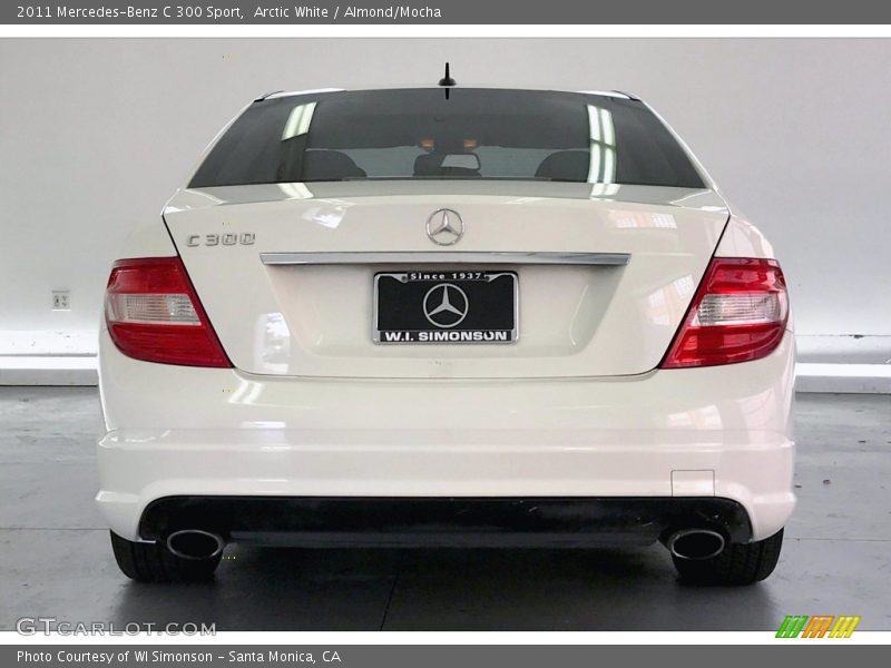 Arctic White / Almond/Mocha 2011 Mercedes-Benz C 300 Sport