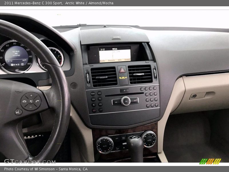 Arctic White / Almond/Mocha 2011 Mercedes-Benz C 300 Sport