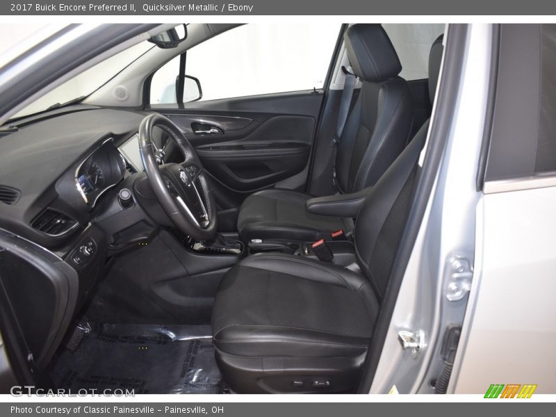 Quicksilver Metallic / Ebony 2017 Buick Encore Preferred II