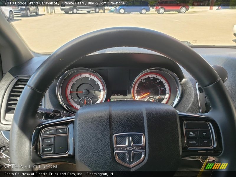 Granite Pearl / Black/Light Graystone 2018 Dodge Grand Caravan SE