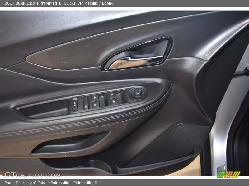 Quicksilver Metallic / Ebony 2017 Buick Encore Preferred II
