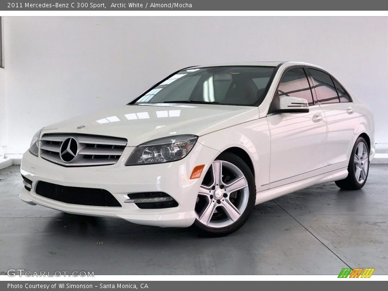 Arctic White / Almond/Mocha 2011 Mercedes-Benz C 300 Sport