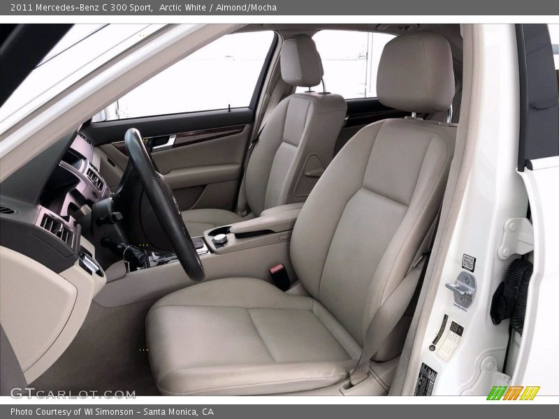 Arctic White / Almond/Mocha 2011 Mercedes-Benz C 300 Sport