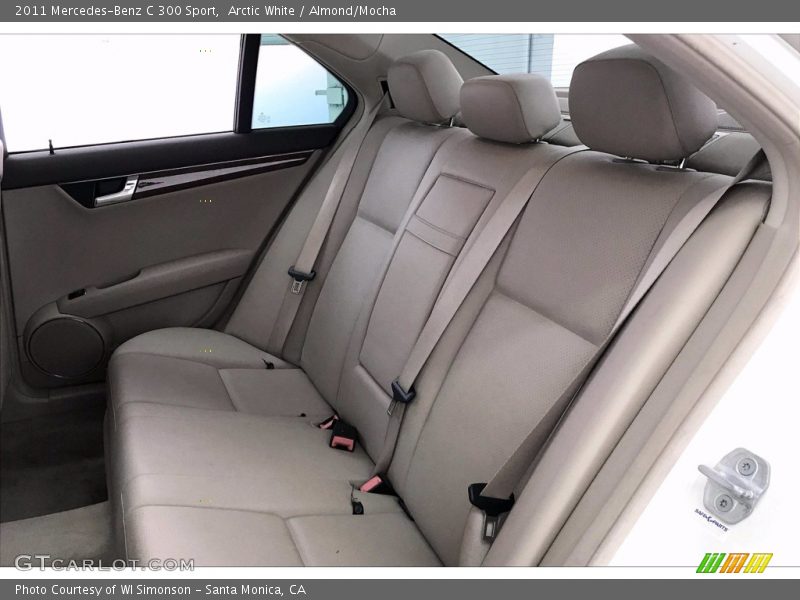 Arctic White / Almond/Mocha 2011 Mercedes-Benz C 300 Sport