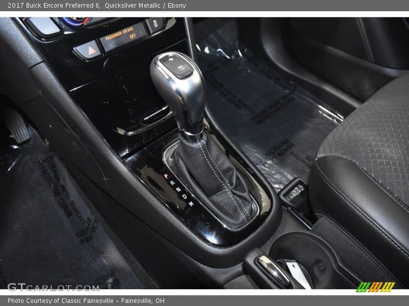 Quicksilver Metallic / Ebony 2017 Buick Encore Preferred II