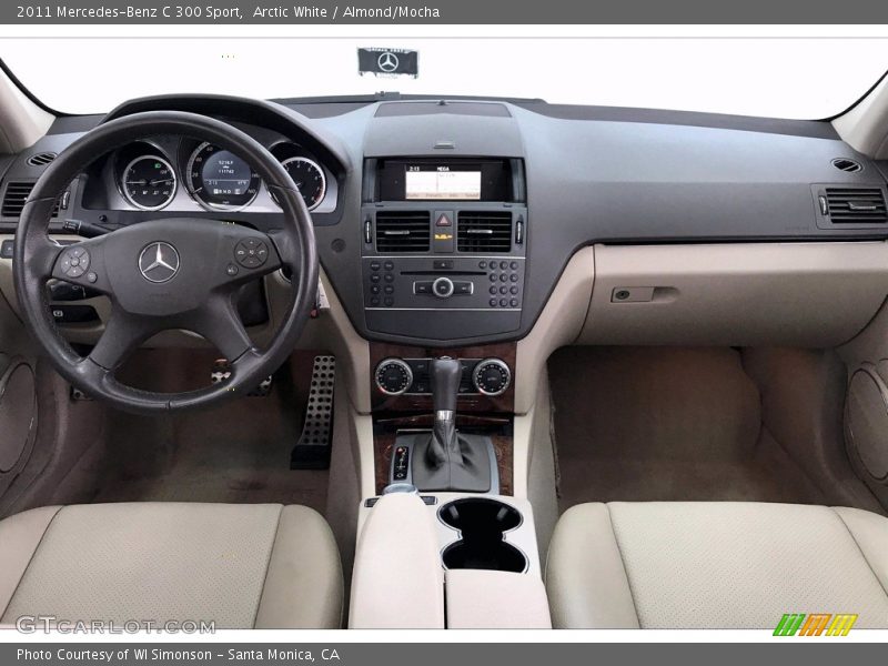 Arctic White / Almond/Mocha 2011 Mercedes-Benz C 300 Sport