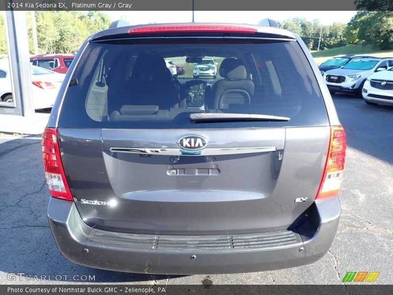 Platinum Gray / Gray 2014 Kia Sedona EX