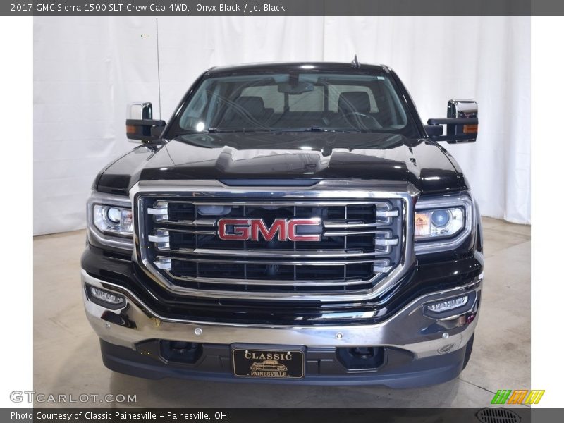 Onyx Black / Jet Black 2017 GMC Sierra 1500 SLT Crew Cab 4WD