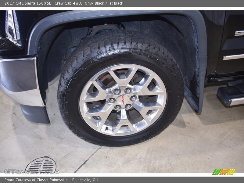 Onyx Black / Jet Black 2017 GMC Sierra 1500 SLT Crew Cab 4WD