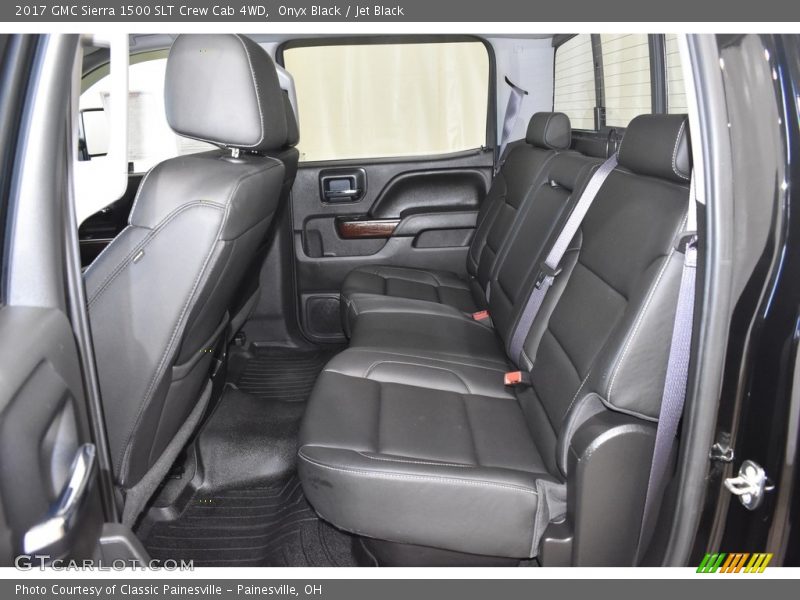 Onyx Black / Jet Black 2017 GMC Sierra 1500 SLT Crew Cab 4WD