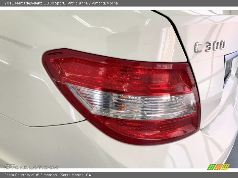 Arctic White / Almond/Mocha 2011 Mercedes-Benz C 300 Sport