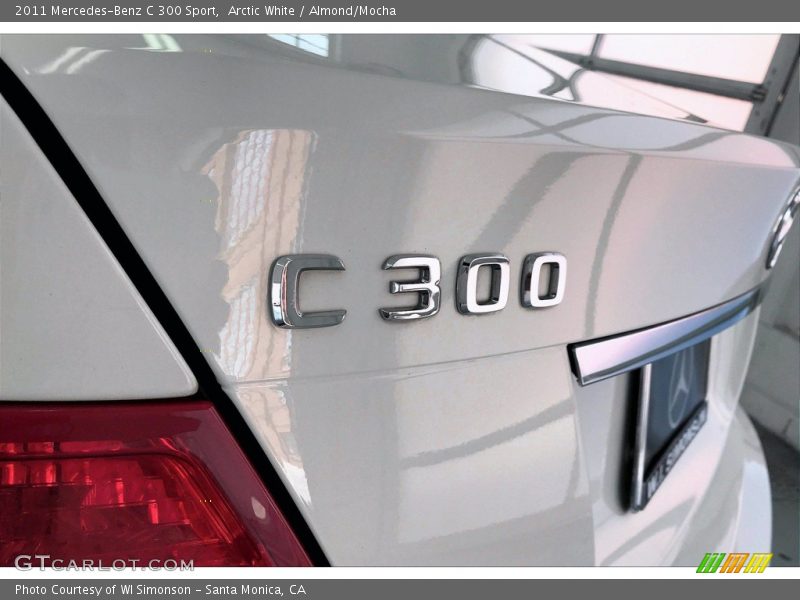 Arctic White / Almond/Mocha 2011 Mercedes-Benz C 300 Sport