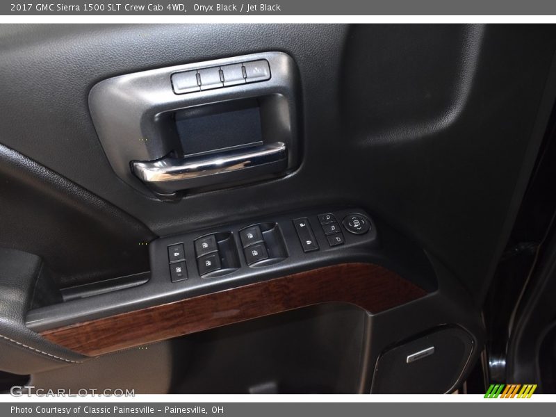 Onyx Black / Jet Black 2017 GMC Sierra 1500 SLT Crew Cab 4WD
