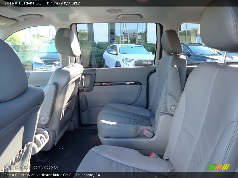 Rear Seat of 2014 Sedona EX