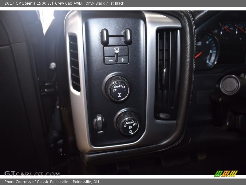 Onyx Black / Jet Black 2017 GMC Sierra 1500 SLT Crew Cab 4WD