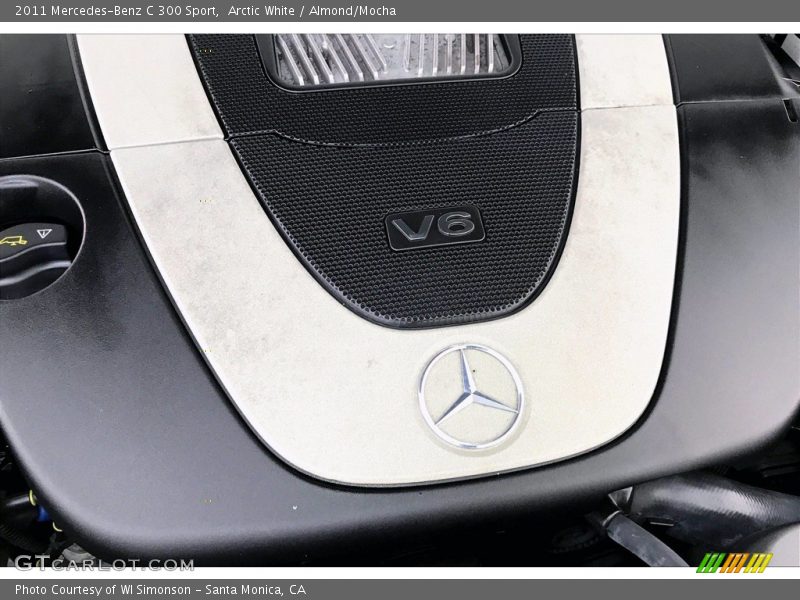 Arctic White / Almond/Mocha 2011 Mercedes-Benz C 300 Sport