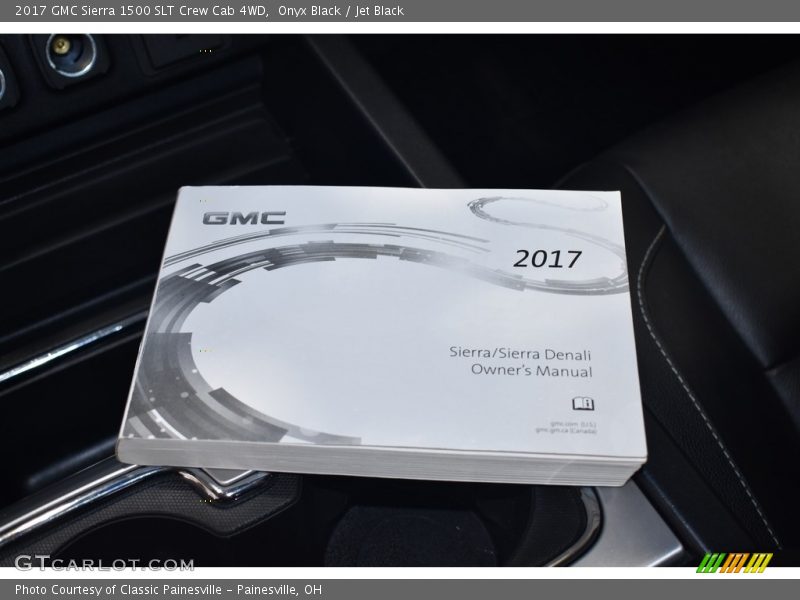 Onyx Black / Jet Black 2017 GMC Sierra 1500 SLT Crew Cab 4WD