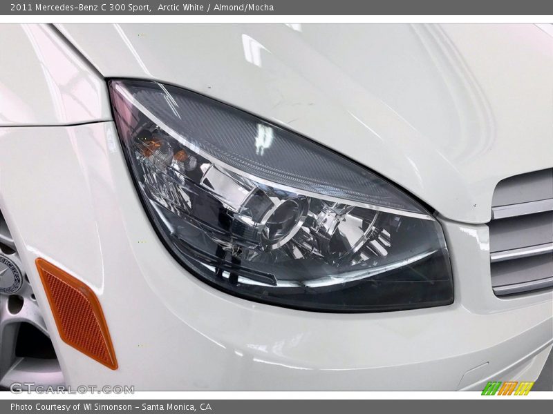 Arctic White / Almond/Mocha 2011 Mercedes-Benz C 300 Sport