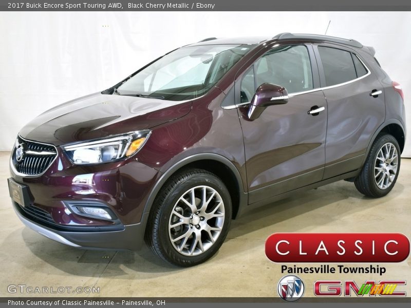 Black Cherry Metallic / Ebony 2017 Buick Encore Sport Touring AWD