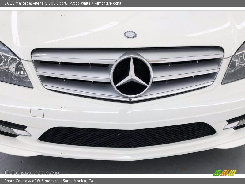 Arctic White / Almond/Mocha 2011 Mercedes-Benz C 300 Sport