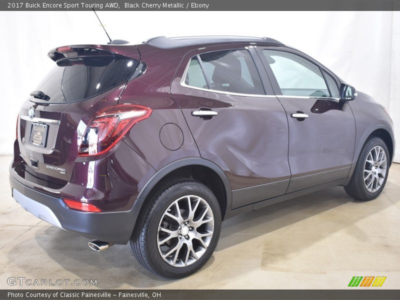 Black Cherry Metallic / Ebony 2017 Buick Encore Sport Touring AWD