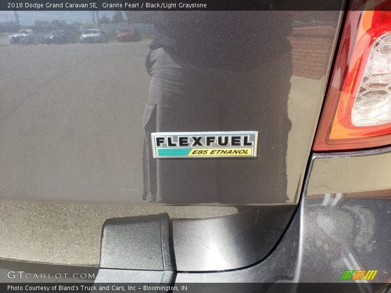 Granite Pearl / Black/Light Graystone 2018 Dodge Grand Caravan SE