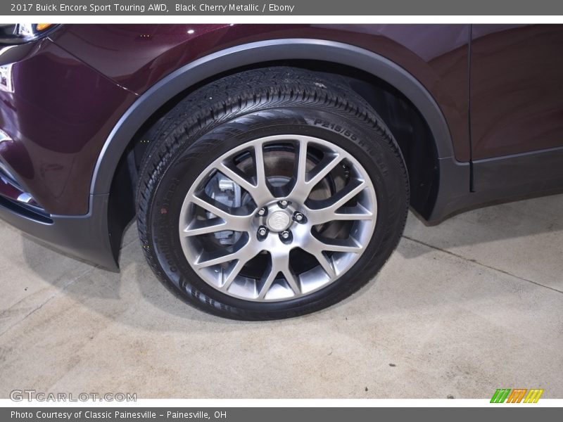 Black Cherry Metallic / Ebony 2017 Buick Encore Sport Touring AWD
