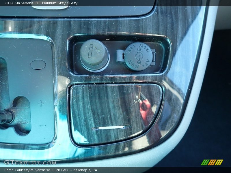 Platinum Gray / Gray 2014 Kia Sedona EX