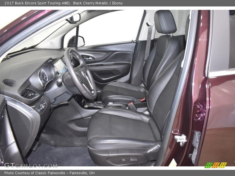 Black Cherry Metallic / Ebony 2017 Buick Encore Sport Touring AWD
