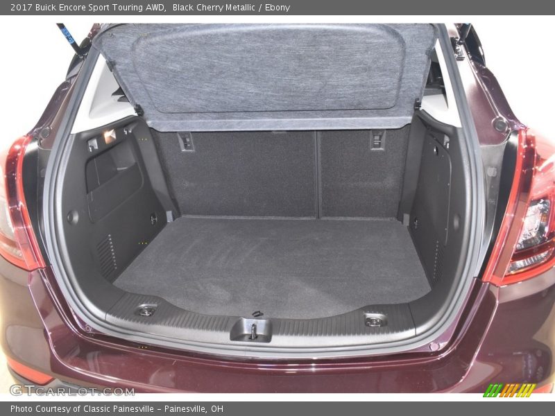 Black Cherry Metallic / Ebony 2017 Buick Encore Sport Touring AWD