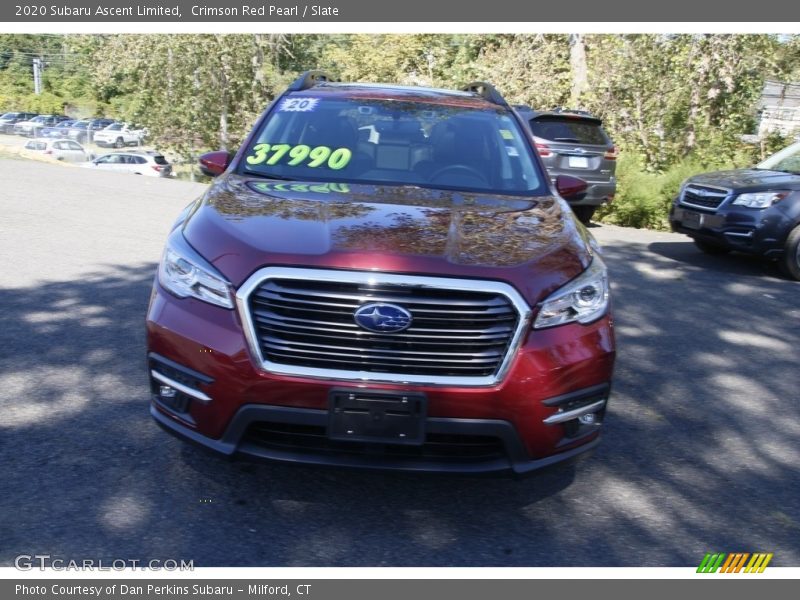 Crimson Red Pearl / Slate 2020 Subaru Ascent Limited