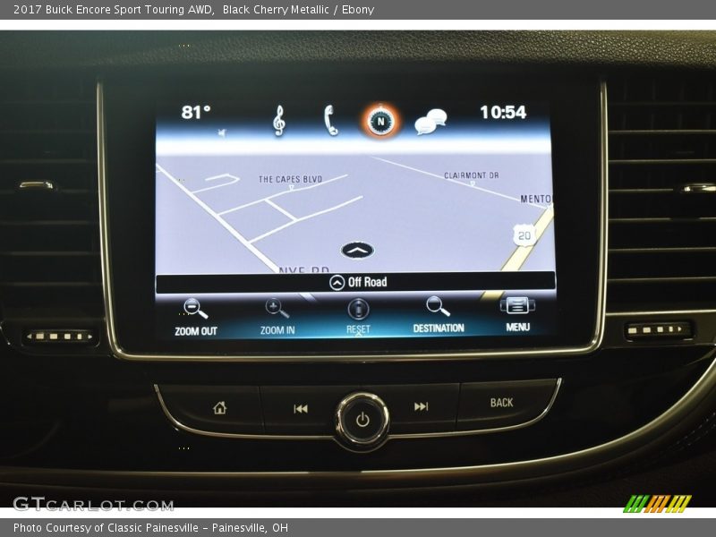 Black Cherry Metallic / Ebony 2017 Buick Encore Sport Touring AWD
