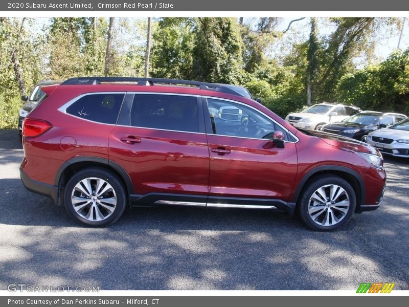 Crimson Red Pearl / Slate 2020 Subaru Ascent Limited