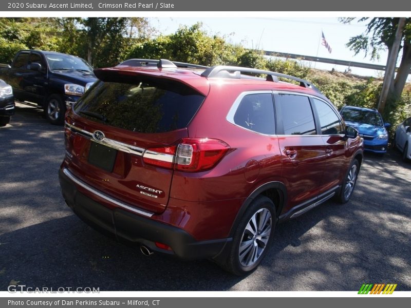 Crimson Red Pearl / Slate 2020 Subaru Ascent Limited