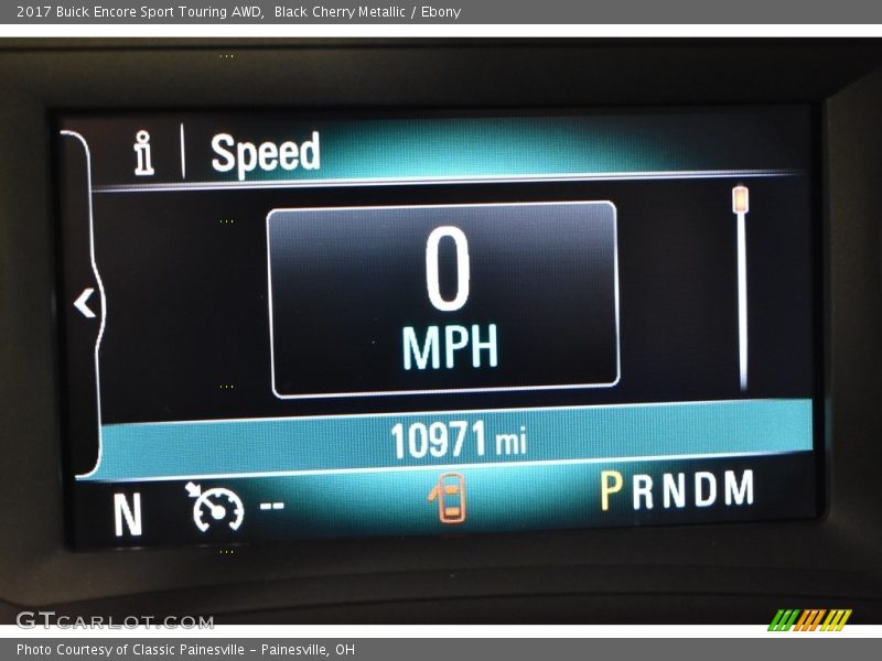 Black Cherry Metallic / Ebony 2017 Buick Encore Sport Touring AWD