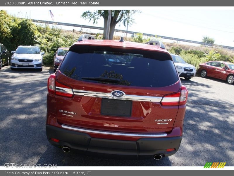 Crimson Red Pearl / Slate 2020 Subaru Ascent Limited