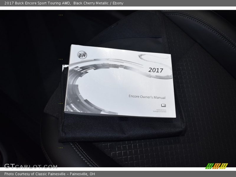 Black Cherry Metallic / Ebony 2017 Buick Encore Sport Touring AWD