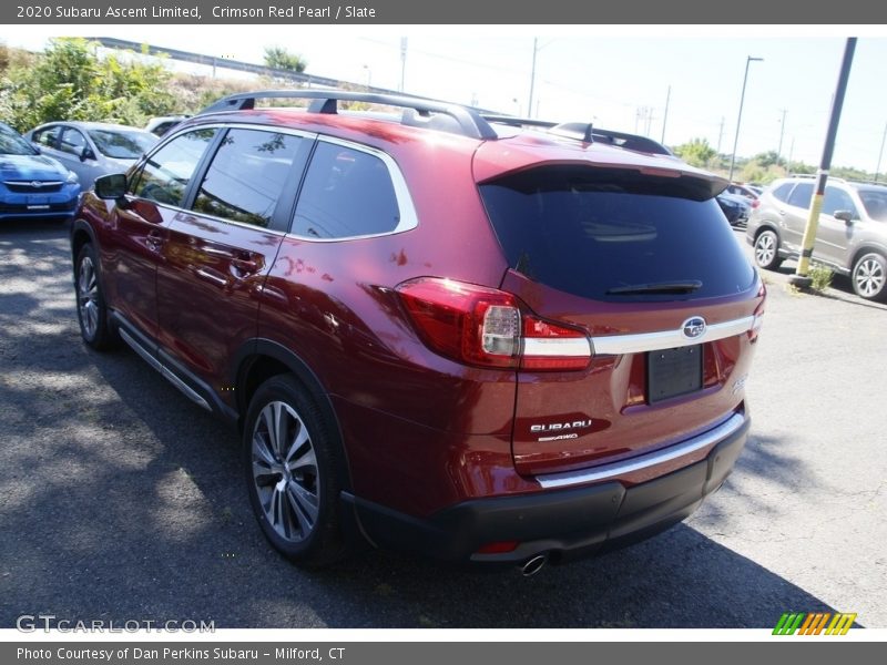 Crimson Red Pearl / Slate 2020 Subaru Ascent Limited