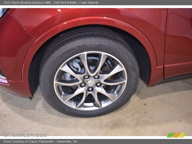 Chili Red Metallic / Light Neutral 2020 Buick Envision Essence AWD