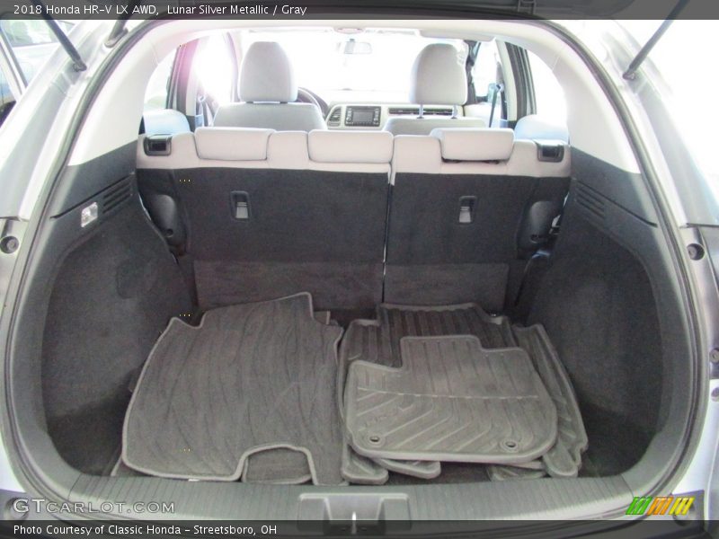 Lunar Silver Metallic / Gray 2018 Honda HR-V LX AWD