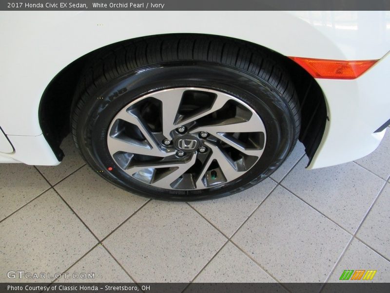 White Orchid Pearl / Ivory 2017 Honda Civic EX Sedan