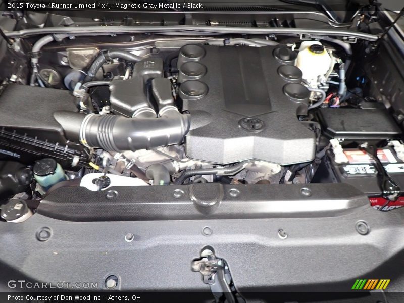 Magnetic Gray Metallic / Black 2015 Toyota 4Runner Limited 4x4