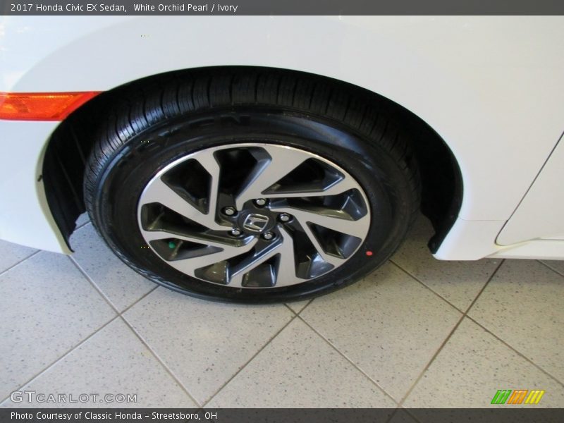 White Orchid Pearl / Ivory 2017 Honda Civic EX Sedan
